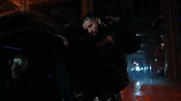 Prada Black Knit Windproof Gloves worn by Drake in Drake - What's Next (Official Music Video)