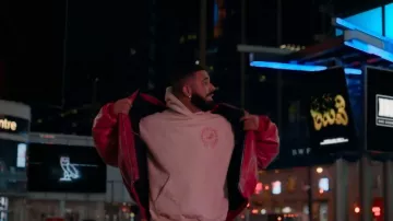 Chrome Hearts x Drake White Loverboy Hoodie worn by Drake in Drake - What's Next (Official Music Video)
