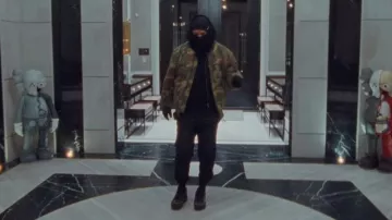 Nike Air Max 98 Black Oil worn by Drake in Drake - Toosie Slide (Official Music Video)