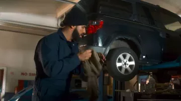 Dickies Navy Long Sleeve Coveralls worn by Drake in Future - Life Is Good (Official Music Video) ft. Drake