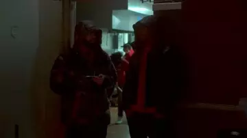 Louis Vuitton Veste matelassée LVSE Monogram noire portée par Drake dans Future - Life Is Good (Official Music Video) ft. Canard