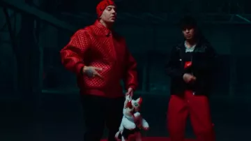 Jeans Amiri Black MX1 porté par Duki à Duki, C.R.O - hARAkiRi (Vidéo Officielle)