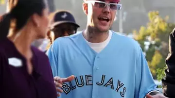 Camiseta de la Serie Mundial 2025 de Justin Bieber Azul
