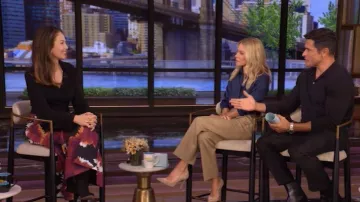 Diane von Furstenberg Marley Skirt worn by Diane Lane as seen in LIVE with Kelly and Mark on October 27, 2025