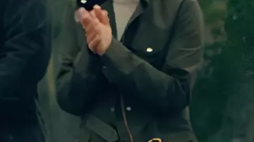 Chaqueta verde usada por (Livvy Barker) en Made in Chelsea