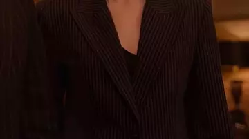 Pinstripes Blazer worn by Mabel Mora (Selena Gomez) in Only Murders in the Building