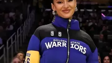 Golden State Warriors Kristin Juszczyk Puffer Jacket