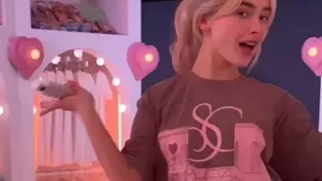 Camiseta Sabrina Carpenter Short N Sweet Tour House Tour