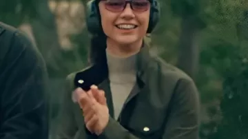 Made In Chelsea S30 Livvy Barker Veste Verte