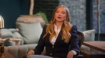 Chaqueta de caballería McQueen usada por Alanna Gold como se ve en Selling Sunset (S09E01)