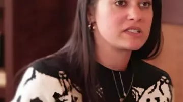 90 Day Fiance Happily Ever After Loren Brovarnik Leopard Sleeves Sweater