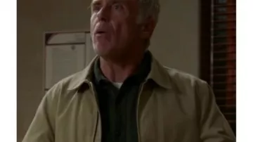 David Eigenberg Chicago Fire S14 Chaqueta de algodón de Christopher Herrmann (David Eigenberg) en Chicago Fire (S13E18)