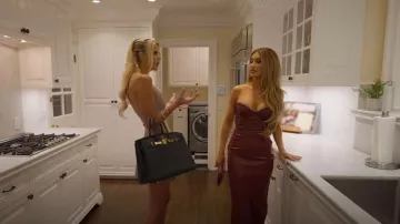 Hermès Birkin 25 Togo-sac fourre-tout en cuir porté par Emma Hernan comme on le voit dans Selling Sunset (S09E02)