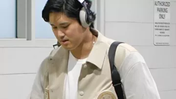 LA Dodgers Shohei Ohtani Varsity Jacket