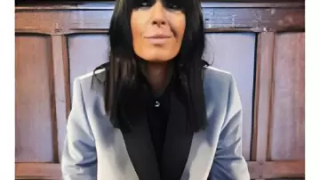 Celebrity Traitors S1 Claudia Winkleman Belted Blazer
