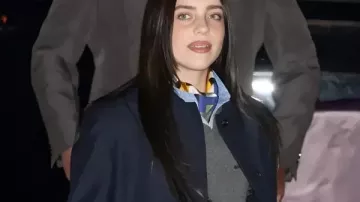 WSJ Innovator Award 2025 Billie Eilish Blazer in Billie Eilish was serving looks at the 2025 WSJ. Magazine Innovator Awards carpet in NYC ???? #shorts