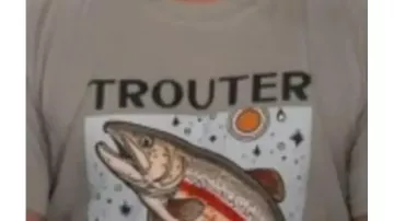 Fish Print T Shirt worn by (Tanner Buchanan) in Wife Swap: The Real Housewives Edition (S01)