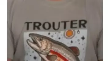 Fish Print T Shirt worn by (Tanner Buchanan) in Wife Swap: The Real Housewives Edition (S01)