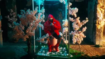 Botines de Goma Rojos Prada usados por El Alfa en El Alfa "El Jefe" ❌ Prince Royce - Le Doy 20 Mil (Video Oficial)