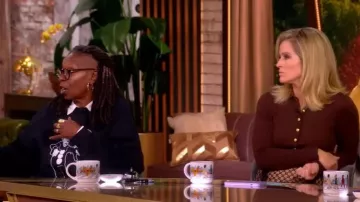 Urban Empyre Koko the Clown and Ghost Dancing Sweatshirt worn by Whoopi Goldberg as seen in The View on October 30, 2025