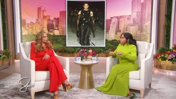 Nadine Merabi Monica Double Breasted Blazer Minidress worn by Tina Knowles as seen in Sherri on October 27, 2025