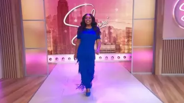 Simon Miller Zaza Dress worn by Sherri Shepherd as seen in Sherri on October 29, 2025
