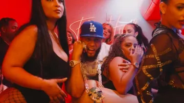 New Era L.A. Dodgers Blue & Mint 1980 All Star Game 59FIFTY worn by El Alfa in El Alfa El Jefe ❌ French Montana ❌ Braulio Fogón ❌ Kaly Ocho - MAQUINA DE DINERO (Video Oficial)