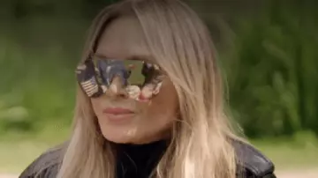 Real Housewives Of Orange County S19 Tamra Judge Leather Biker Jacket of Self (Tamra Judge) in The Real Housewives of Orange County