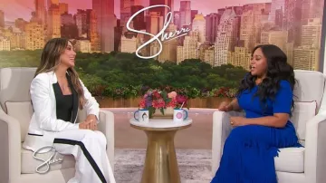 Amanda Uprichard Cavia Trouser worn by Melissa Gorga as seen in Sherri on  October 29, 2025