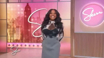 Jean Paul Gaultier Trompe-l'oeil T-shirt worn by Sherri Shepherd as seen in Sherri on October 30, 2025