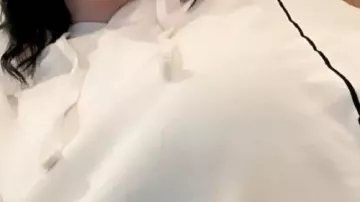 Billie Eilish Hanging Blohsh Sweat à capuche blanc - Loisirs