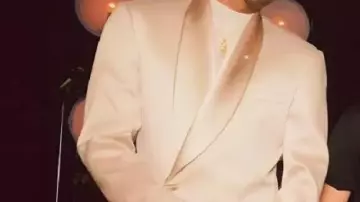 Blazer crema usado por Snoop Dogg en The Voice S28