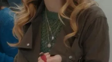 Mi vida con los Walter Boys Chaqueta marrón de Paige usada por Paige (Madison Brydges) en Mi vida con los Walter Boys