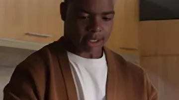 9-1-1 Temporada 9 Elijah M. Cooper Brown Cardigan (Elijah M. Cooper) en 9-1-1