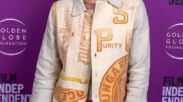 The Chronology Of Water Screening 2025 Kristen Stewart Jacket of Kristen Stewart in Kristen Stewart Promotes Directorial Debut in France