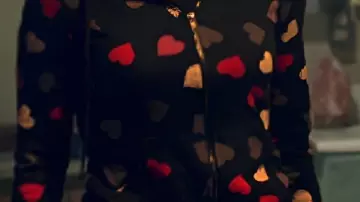 Hearts Printed Hoodie worn by Sookie Stackhouse (Anna Paquin) in True Blood