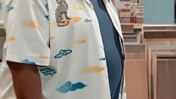 Cheetah Print Shirt worn by CRUtCH in Crutch Season 1 Trailer