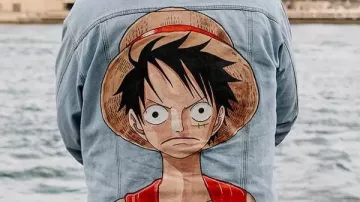One Piece Series Jelly Roll Monkey D. Luffy Denim Jacket