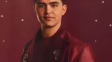 Star Trek Starfleet Academy S01 George Hawkins Varsity Jacket worn by Darem Reymi (George Hawkins) in Star Trek: Starfleet Academy