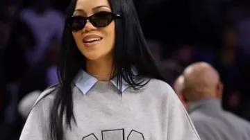 Sudadera Jhené Aiko Lakers VS Trail Blazers en Trump, Primera Dama Bienvenida Fantasmas, Goblins en la víspera de Halloween