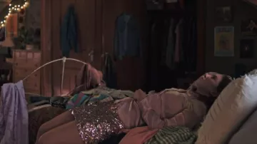 KatieJnyc Girls Tia Sequin Mini Skirt worn by Katie Fleming Morris (Baye McPherson) as seen in Heartland (S19E04)