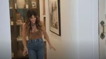 Anthropologie Le bustier en dentelle Giselle porté par Alison Victoria vu dans Sin City Rehab (S01E07)