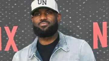 LeBron James Los Angeles Lakers Denim Jacket