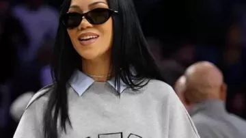 Jhené Aiko Los Angeles Lakers VS Portland Trail Blazers Sweat-shirt