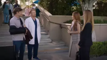 Zapatillas de running On Cloudrunner usadas por Owen Hunt (Kevin McKidd) como se ve en Anatomía de Grey (T22E04)