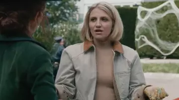 Veronica Beard Corduroy Collar Jacket worn by Sharon Norman (Annaleigh Ashford) as seen in Elsbeth (S03E04)