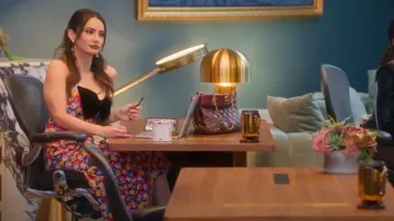 Chanel Quilted Bag worn by Sandra Vergara as seen in Selling Sunset (S09E09)