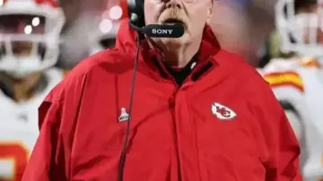 Andy Reid Kansas City Chiefs 2025 Red Jacket