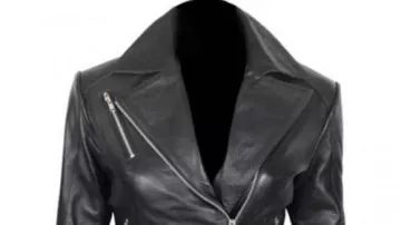 Womens Stylish Black Slim Fit Leather Motorcycle Jacket