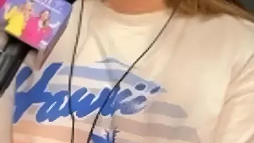 Camilla Luddington ALOHA Tee in Jessica Capshaw Didn't Like BFF Camilla Luddington At First!